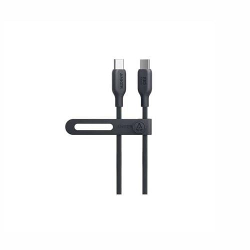 سلك انكر 544 تايب سي الى تايب سي 90 سم - اسود