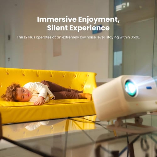 جهاز عرض بروجكتر Yaber L2 Plus بدقة Full HD مع مكب...