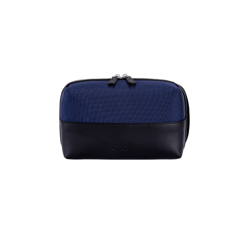 شنطة يد Alot جلد مقاس 1 لتر - ازرق