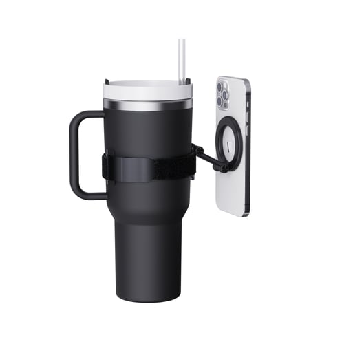 دريب حزام حامل للجوال مغناطيسي - اسود