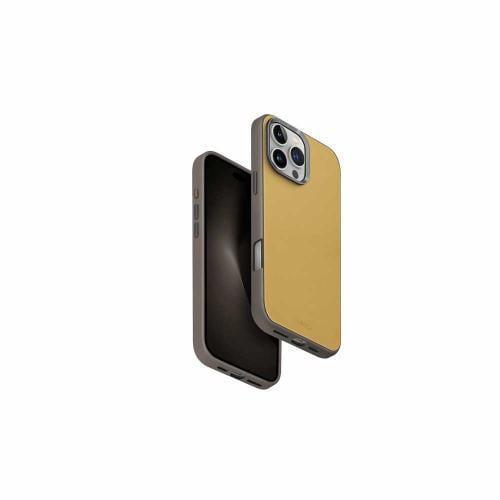 كفر يونيك هايبرد ليدن ماج سيف للايفون 16 برو اصفر...