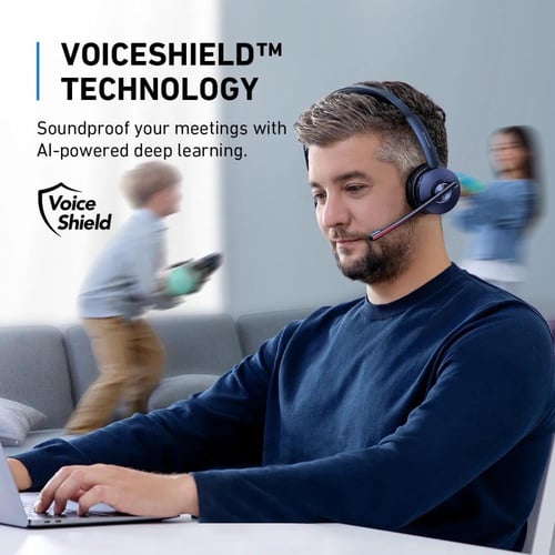 سماعة راس لاسلكية انكر باوركونف H700 - اسود