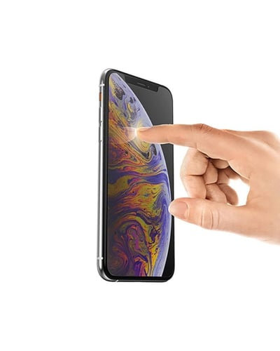 حماية شاشة زجاجية للأيفون - من أوتر بوكس - شفاف