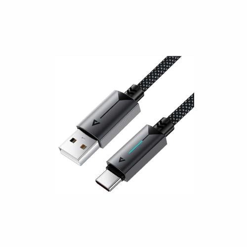 سلك AceFast قماشي يو اس بي الى تايب سي بطول 1.2 مت...