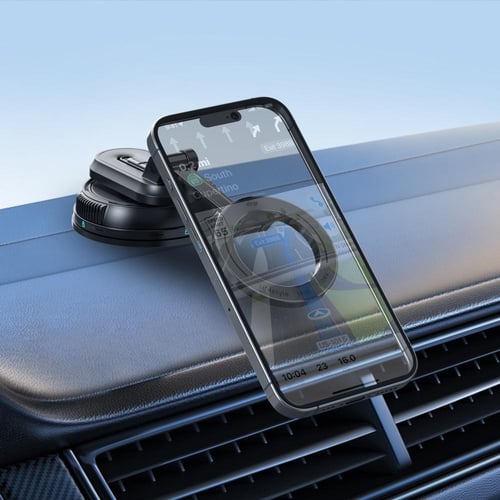 ستاند دريب مغناطيسي للجوال قابل للطي وللدوران 360...