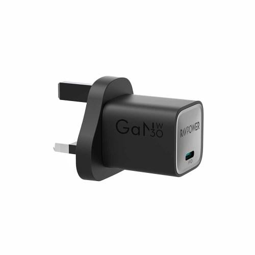 شاحن جداري راف باور بمنفذ تايب سي بقوة 30 واط - اس...