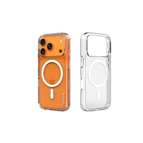 كفر حماية ايفون 17 برو فاليو ماج سيف - شفاف