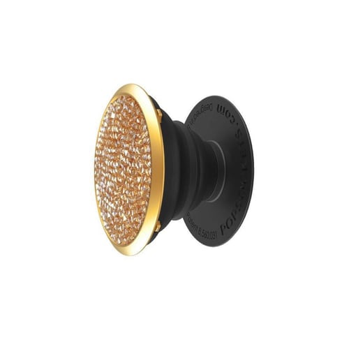 بوب سوكيت مسكة جوال سوارفيسكي كريستال ذهبي