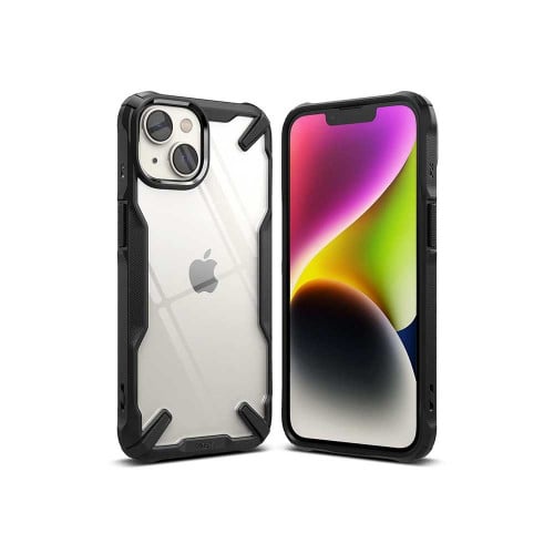 كفر رينكي فيوجن ايفون 14 بلس اطراف اسود