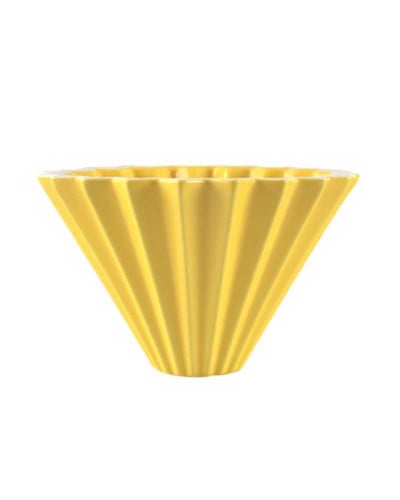 قمع ترشيح V60 السيراميك لكوبين - أصفر