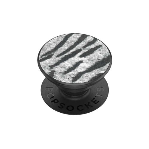 مسكة جوال بوب سوكيت جريب - ابيض واسود