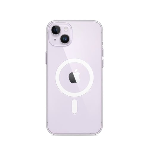 ابل كفر ماق سيف ايفون 14 بلس شفاف