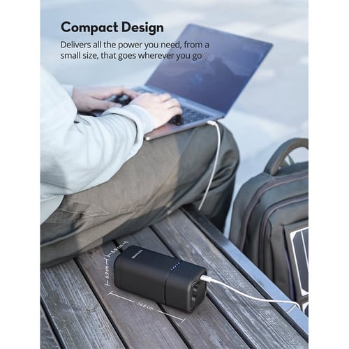 راف باور بطارية بسعة 20000 ملي امبير مع منفذ ثلاثي...