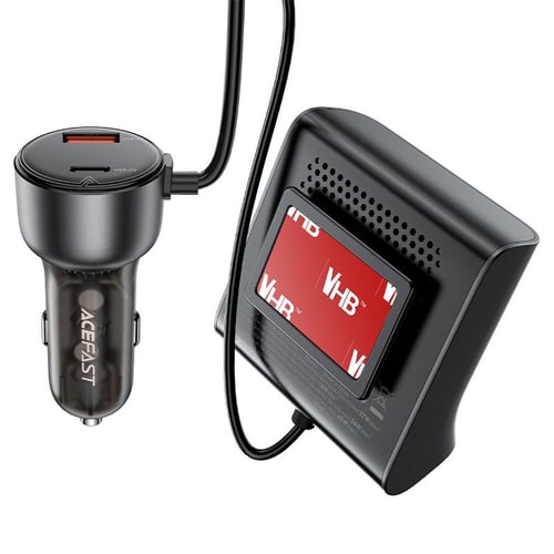 منصة شحن للسيارة AceFast B11 ثلاث منافذ يو اس بي و...