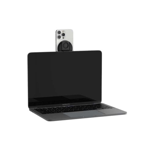 مسكة جوال ماج سيف بيلكن مع ستاند للماك بوك - اسود