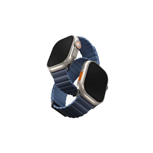 يونيك ريفكس بريميوم سوار ساعة ابل جلد وسيلكون 49/4...