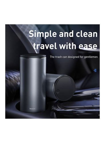 سلة مهملات بيسوس محمولة للسيارة (كيس قمامة 1 لفة /...