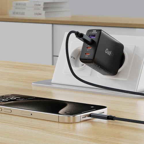 سلك AceFast قماشي يو اس بي الى تايب سي بطول 1.2 مت...