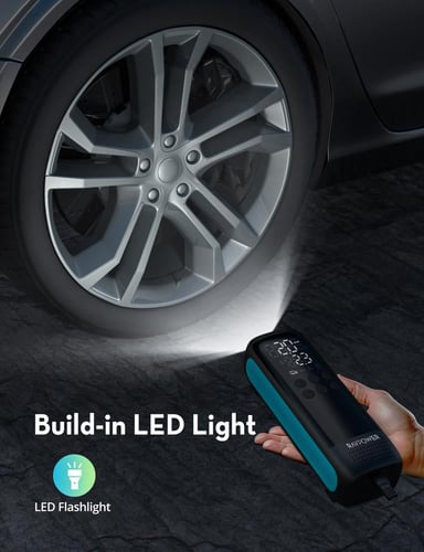 مضخة هواء راف باور بريميوم بدون بطارية بقوة 120 وا...