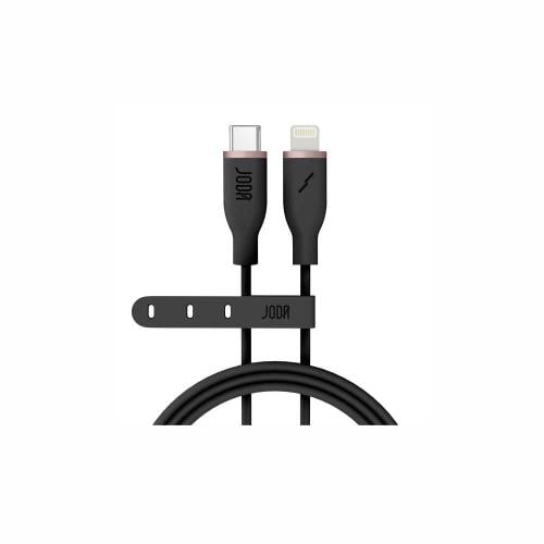 سلك JODA سيليكون تايب سي الى لايتنينق بطول 1 متر -...