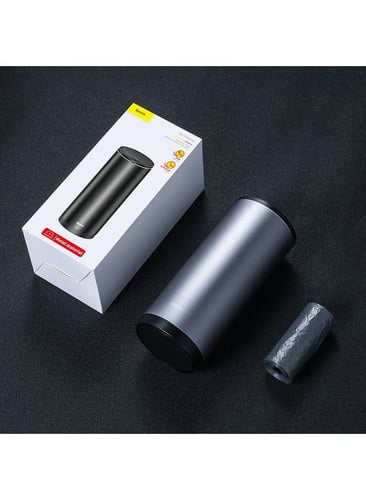 سلة مهملات بيسوس محمولة للسيارة (كيس قمامة 1 لفة /...