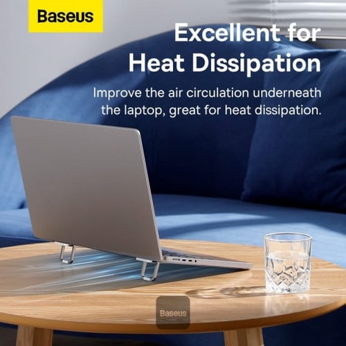 ستاند لابتوب بيسوس - فضي