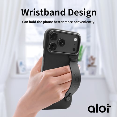 كفر حماية Alot ماج سيف للايفون 17 برو - اسود