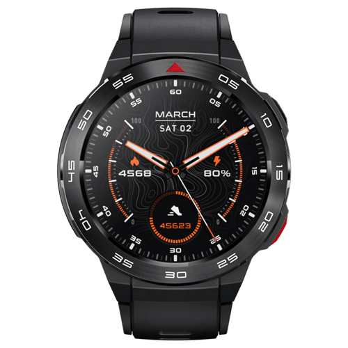 ساعة ذكية ميبرو GS برو - اسود