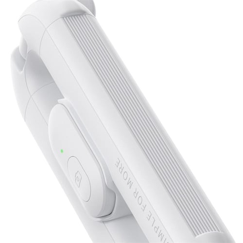 بيسوس تيك شوت عصا سيلفي وستاند للجوال - ابيض