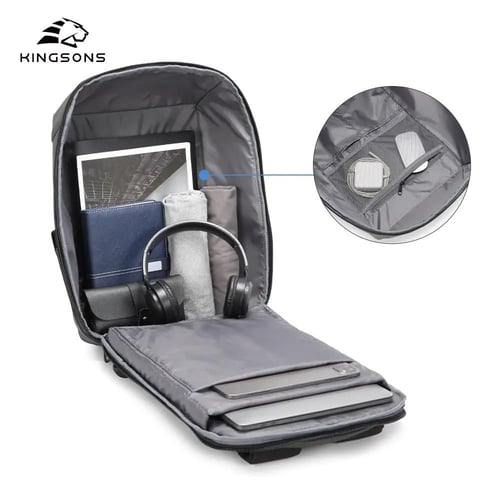 شنطة ظهر كينجسون - رمادي