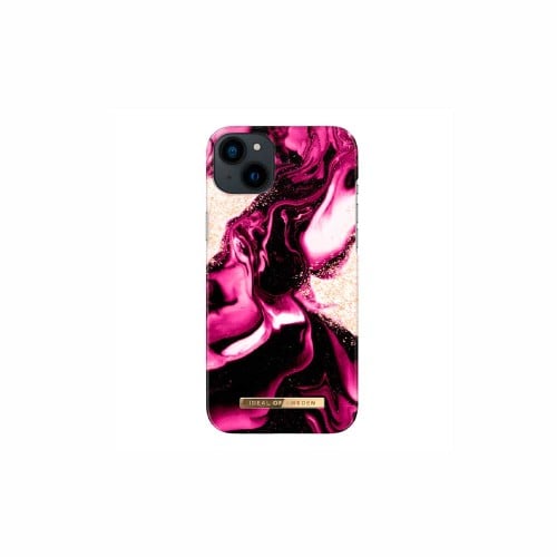 كفر اي ديل اوف سويدن ايفون 14 بلس رخامي - عنابي