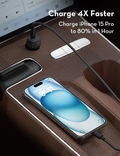 شاحن سيارة راف باور بايونير بقوة 20 واط بمنفذ تايب...