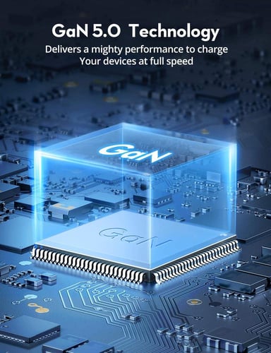 شاحن جداري راف باور بمنفذ تايب سي بقوة 30 واط - اس...