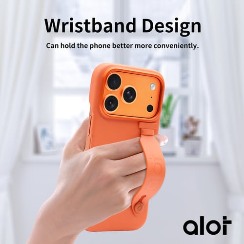 كفر حماية Alot ماج سيف للايفون 17 برو ماكس - برتقا...