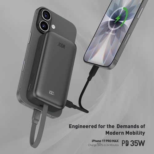 بطارية JODA MagTack بقوة 35 واط بسعة 10000 ملي امب...