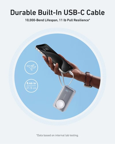 بطارية انكر ماج جو بسعة 10000 ملي امبير بقوة 35 وا...