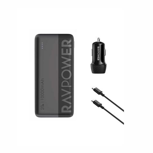 بكج راف باور بطارية بقوة 20 واط بسعة 10000 ملي امب...