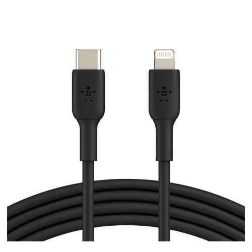 سلك كيبل تايب سي تو لايتننق 1 متر - اسود