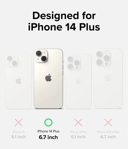 كفر رينكي سليكون ايفون 14 بلس بيج