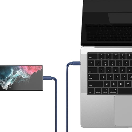 سلك AmazingThing تايب سي 60 واط 1.1متر - ازرق