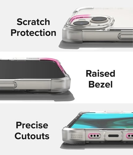 كفر رينكي فيوجن بمبر ايفون 14 بلس شفاف