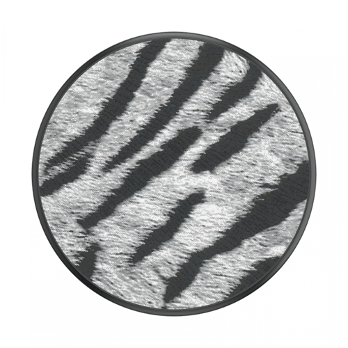 مسكة جوال بوب سوكيت جريب - ابيض واسود