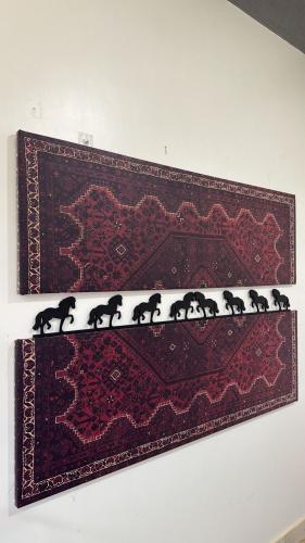 لوحة جدارية - بطابع اندلسي للخيول