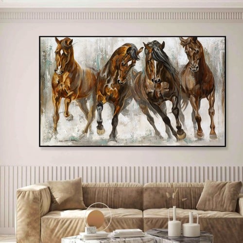 لوحة خيل CANVA123