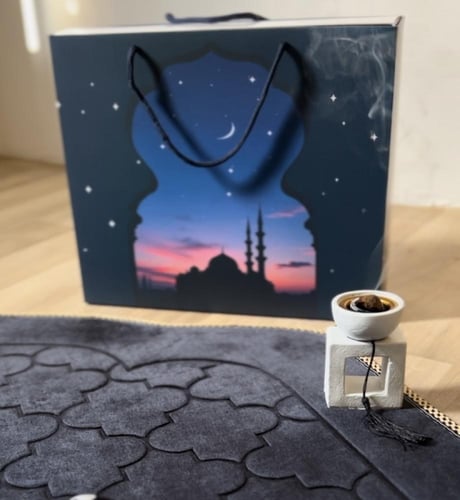 بوكس توزيعات رمضاني سجاده وملحقاتها