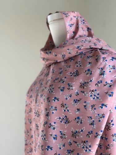 شرشف صلاة سحاب بطرحة متصلة