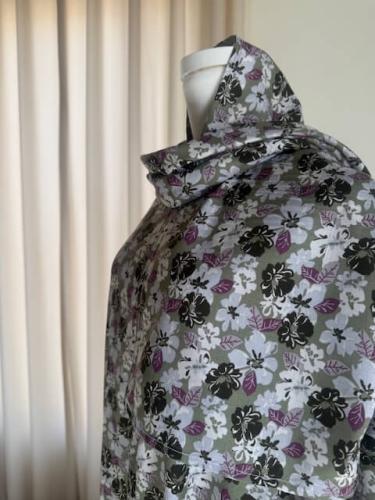 شرشف صلاة سحاب بطرحه متصله اخضر