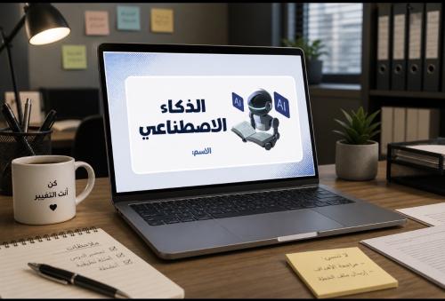 عرض بوربوينت ( الذكاء الاصطناعي) مهارات رقمية قابل...