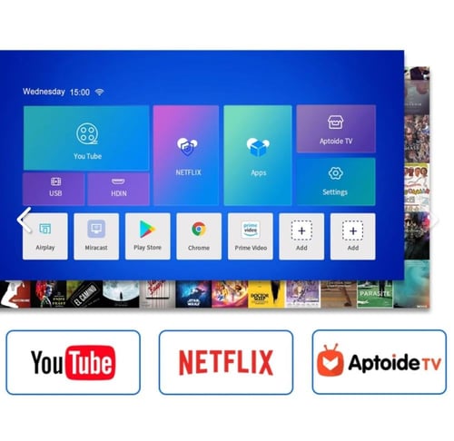 جهاز عرض محمول 4k HD 5G 2.4G& مزدوج WiFi BT5.0 HIF...