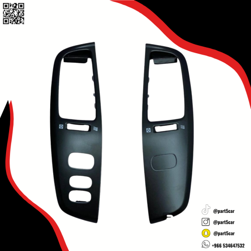 ديكور مكيف لاندكروزر 2003 - 2007 اسود بدون ريش